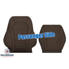 2016-2022 Mercedes-Benz GLC250 GLC300 GLC300e GLC350e Replacement Leather Seat Covers: Passenger Side Complete, Espresso Brown