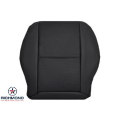 2008-2015 Mercedes-Benz GLK250 GLK350 Sport Replacement Leather Seat Cover: Driver Side Bottom, Black
