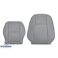 2008-2015 Mercedes-Benz GLK250 GLK350 Sport Replacement Leather Seat Covers: Driver Side Complete, Gray