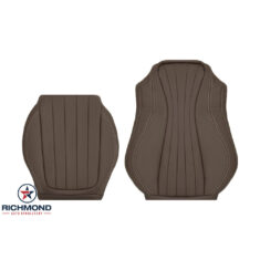 2017-2020 Mercedes-Benz E300 E350 E400 E450 Replacement Leather Seat Covers: Driver Side Complete, Brown