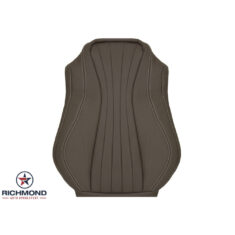 2021-2023 Mercedes-Benz E300 E350 E450 Replacement Leather Seat Cover: Driver Side Lean Back, Brown