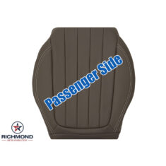 2017-2020 Mercedes-Benz E300 E350 E400 E450 Replacement Leather Seat Cover: Passenger Side Bottom, Brown