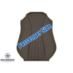 2017-2020 Mercedes-Benz E300 E350 E400 E450 Replacement Leather Seat Cover: Passenger Side Lean Back, Brown