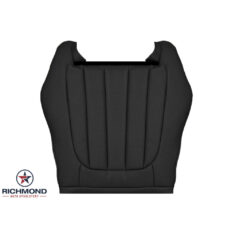 2018-2023 Mercedes-Benz E400 E450 2-Door Coupe Replacement Leather Seat Cover: Driver Side Bottom, Black Perforated