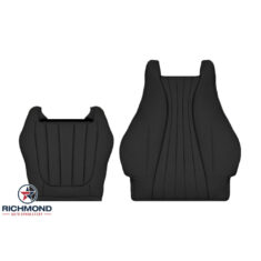 2018-2023 Mercedes-Benz E400 E450 2-Door Coupe Replacement Leather Seat Covers: Driver Side Complete, Black Perforated