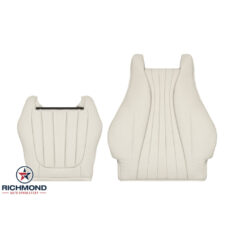 2018-2023 Mercedes-Benz E400 E450 2-Door Coupe Replacement Leather Seat Covers: Driver Side Complete, Tan Perforated