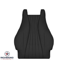 2018-2023 Mercedes-Benz E400 E450 2-Door Coupe Replacement Leather Seat Cover: Driver Side Lean Back, Black Perforated