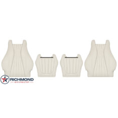 2018-2023 Mercedes-Benz E400 E450 2-Door Coupe Replacement Leather Seat Covers: Driver & Passenger Complete, Tan Perforated