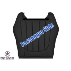 2018-2023 Mercedes-Benz E400 E450 2-Door Coupe Replacement Leather Seat Cover: Passenger Side Bottom, Black Perforated