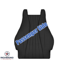 2018-2023 Mercedes-Benz E400 E450 2-Door Coupe Replacement Leather Seat Cover: Passenger Side Lean Back, Black Perforated