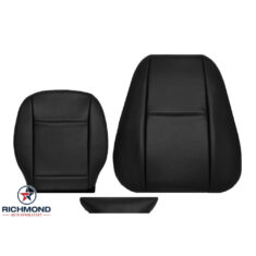2019-2026 Mercedes-Benz Sprinter Replacement Leather Seat Covers: Driver Side Complete, Black