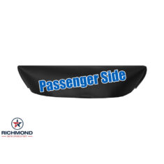 2019-2026 Mercedes-Benz Sprinter Replacement Leather Armrest Cover: Passenger Side Armrest, Black