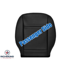 2019-2026 Mercedes-Benz Sprinter Replacement Leather Seat Cover: Passenger Side Bottom, Black