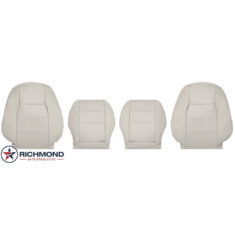 2013-2015 Mercedes-Benz GLK250 GLK350 Replacement Leather Seat Covers: Driver & Passenger Complete, Light Tan