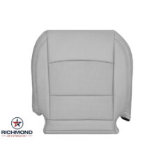 2019-2025 Nissan Altima Replacement Leather Seat Cover: Driver Side Bottom, Gray Perforated