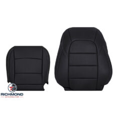 2019-2025 Nissan Altima Replacement Leather Seat Covers: Driver Side Complete, Black Perforated
