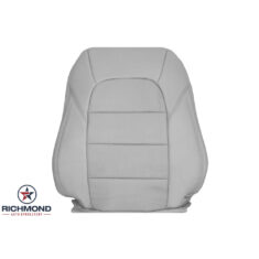 2019-2025 Nissan Altima Replacement Leather Seat Cover: Driver Side Lean Back, Gray Perforated