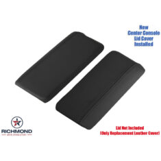 2022-2024 Lincoln Navigator Replacement Leather Center Console Lid Cover, Black