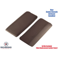 2022-2024 Lincoln Navigator Replacement Leather Center Console Lid Cover, Roast Brown