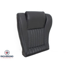 1993-1995 Pontiac Firebird Trans Am Replacement Perforated Leather Seat Cover: Driver Side Bottom, Dark Graphite Gray