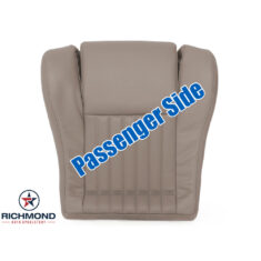 1993-1995 Pontiac Firebird Trans Am Replacement Perforated Leather Seat Cover: Passenger Side Bottom, Tan