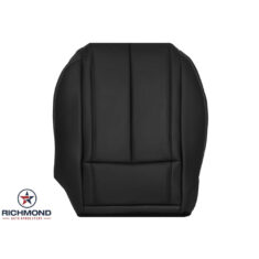 2017-2022 Infiniti Q60 Coupe 2-Door Replacement Leather Seat Cover: Driver Side Bottom, Black