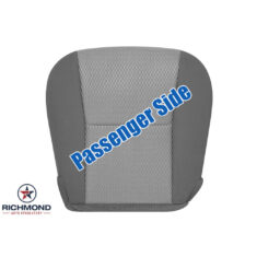 2012-2015 Toyota Tacoma Replacement Cloth Seat Cover: Passenger Side Bottom, Gray