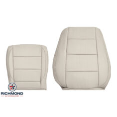 2011-2014 Volkswagen Jetta SportWagen Replacement Leather Seat Covers: Driver Side Complete, Light Tan Perforated
