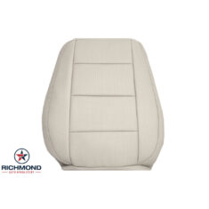 2011-2014 Volkswagen Jetta SportWagen Replacement Leather Seat Cover: Driver Side Lean Back, Light Tan Perforated