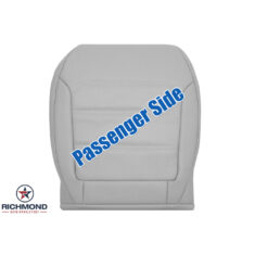 2012-2020 Volkswagen Passat Replacement Leather Seat Cover: Passenger Side Bottom, Gray Perforated