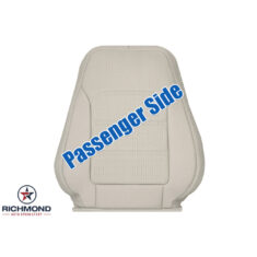 2012-2020 Volkswagen Passat Replacement Leather Seat Cover: Passenger Side Lean Back, Tan Perforated