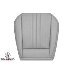 2022-2024 Volkswagen Tiguan Replacement Leather Seat Cover: Driver Side Bottom, Gray Perforated