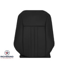 2022-2024 Volkswagen Tiguan Replacement Leather Seat Cover: Driver Side Lean Back, Black Perforated
