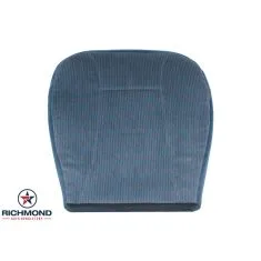 1994-1997 Ford F-250 XLT Replacement Cloth Seat Cover: Driver Side Bottom, Blue 50/50