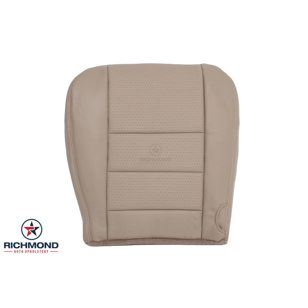 Details about   01-03 Ford F250 F350 Lariat Extended Quad Cab Driver Bottom Leather Seat Cover 