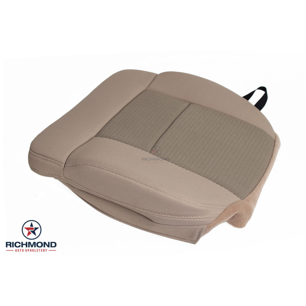 2004 2005 2006 Ford F150 FX4 Driver Side Bottom Replacement Tan Cloth Seat Cover
