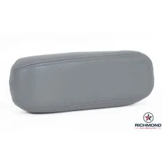1997-1999 Lincoln Navigator Replacement Leather Armrest Cover: Driver Side Armrest, Gray