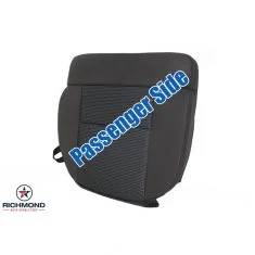 2004-2006 Ford F-150 FX4 FX2 Replacement Cloth Seat Cover: Passenger Side Bottom, Black