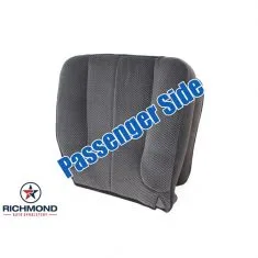 2002-2005 Dodge Ram 1500 SLT Replacement Cloth Seat Cover: Passenger Side Bottom, Dark Gray