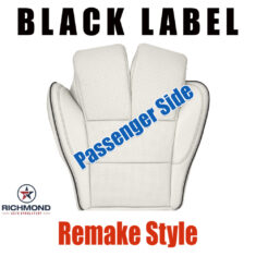 2022-2024 Lincoln Navigator Black Label Replacement Perforated Leather Seat Cover: Passenger Side Bottom, Tan (Remake Style)