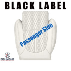 2019-2023 Lincoln Nautilus Black Label Replacement Leather Seat Cover: Passenger Side Bottom, Tan Perforated (Cushion Extender Style)