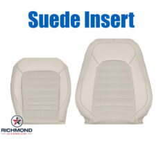 2012-2019 Volkswagen Passat SEL Replacement Leather Seat Covers: Driver Side Complete, Tan w/Suede Insert