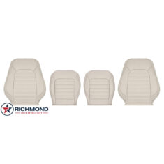 2012-2019 Volkswagen Passat SEL Replacement Leather Seat Covers: Driver & Passenger Complete, Tan Non-Perforated